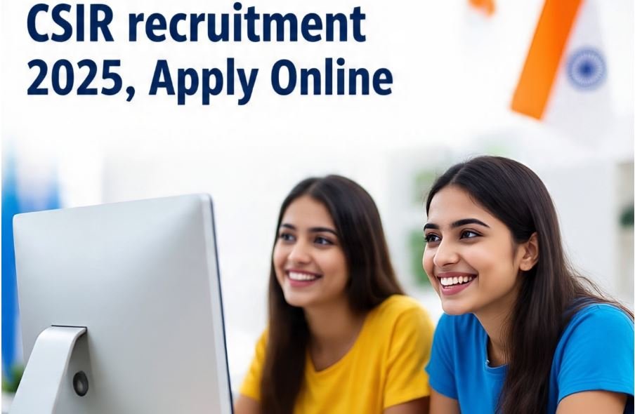 CSIR recruitment 2025, Urgent Need Security Officer Quick, Apply Online ...
