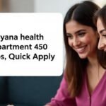 Haryana health department jobs