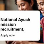 National Ayush mission recruitment